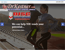 Tablet Screenshot of drkestner.com